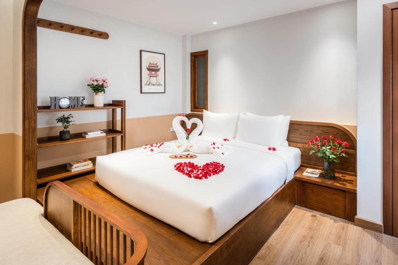 Le Parfum Apartment And Hotel هانوي المظهر الخارجي الصورة