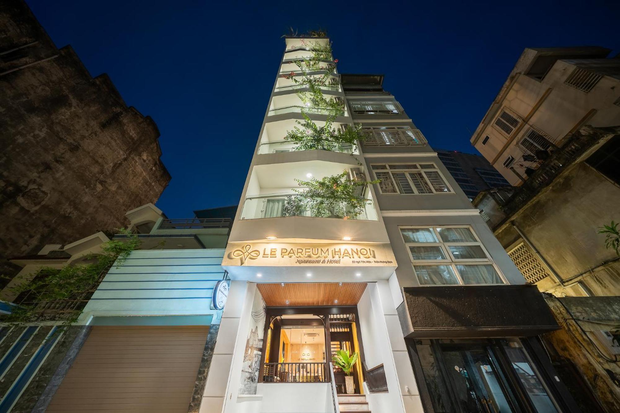 Le Parfum Apartment And Hotel هانوي المظهر الخارجي الصورة