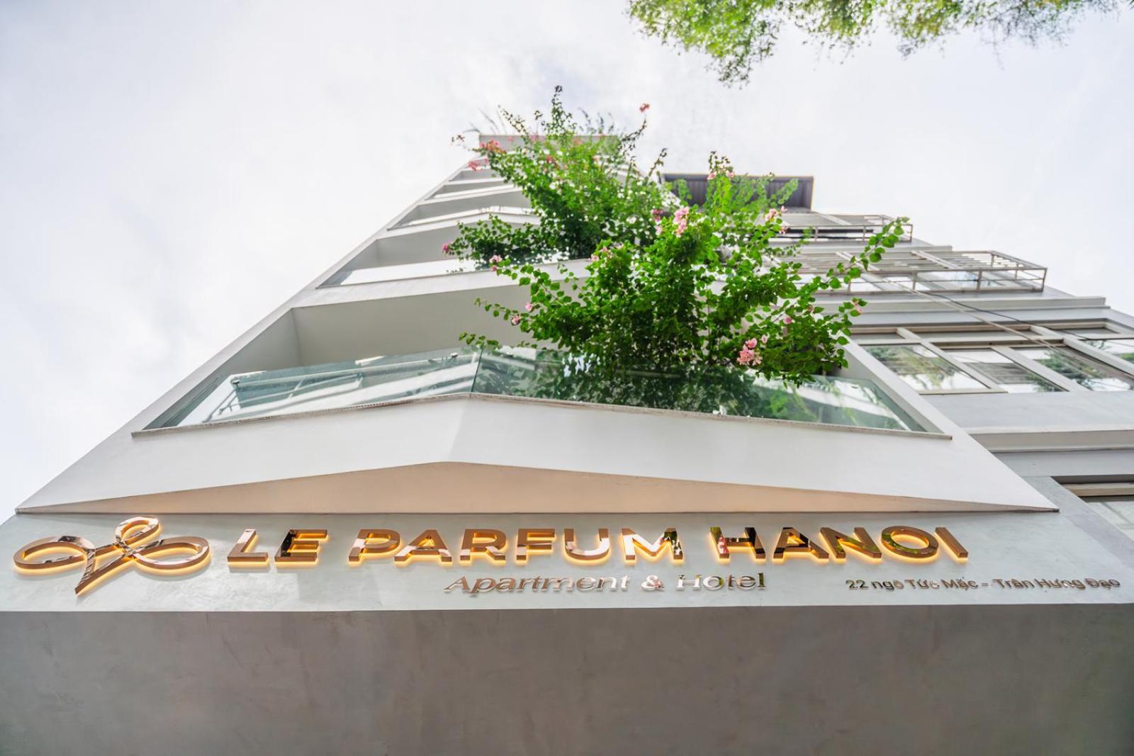 Le Parfum Apartment And Hotel هانوي المظهر الخارجي الصورة